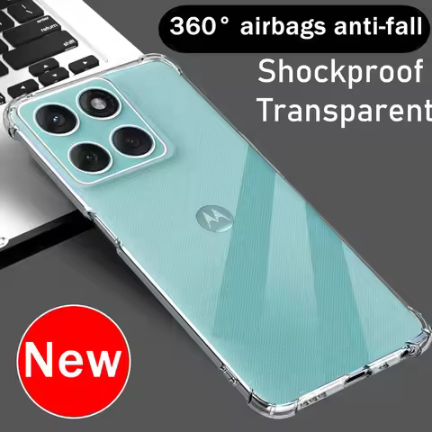 Soft TPU Transparent Clear Case For Motorola Edge 60 Fusion Egde60 Pro Moto Edge60Fusion 5G 2025 Cov