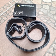 ASCENDO INNER TYRE 26 x 1.75 - 2.125 AV MOTORCYCLE VALVE 28mm