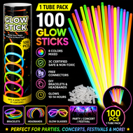 🔥24h ship🔥LED Light Stick 3 Modes Flashing Glow Wand Light Up Concert Party Festival Event