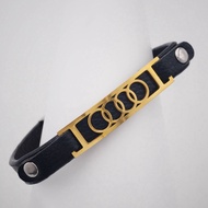 Men Women European and American fashion gift ideas men's leather bracelet