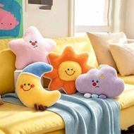 Starry Sky Series Dopamine Cute Smiley Pillow Car Sofa Bedroom Pillow WsQq