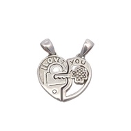 C4828 PZZLE HRT W/ PDLOCK, CLOVER KEY SC