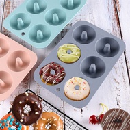 6 Link Donut Silicone Mould Silicone Donut DIY Cake Mould Macaroon Color Matching Circle Baking Tool