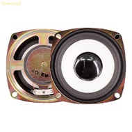 Crescent2 3inch White Cone Edges Full Frequency Speaker 4Ω 5W for Music Player Speakers