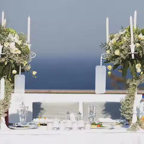 5Pcs Wedding Chair Reserved Signs Acrylic Hanging Reserved Seating Cards for Church Event Decoration