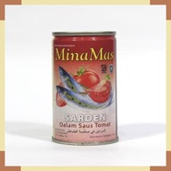 Sarden tomat minamas 155gr / Sarden Saus Tomat