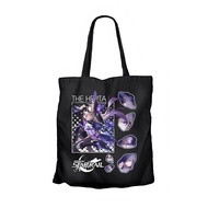 Tote bag infinite anime game THE HERTA HSR - HONKAI STAR RAIL canvas material