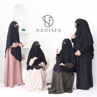 Nadisfa - Wafa Abaya Full Kancing Ready