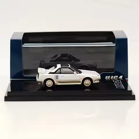 Hobby Japan 1:64 MR2 1600G-LIMITED SUPER CHARGER/SUPER EDITION 1988 T BAR ROOF White Metallic HJ6420