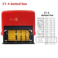 【Customer favorite】 self-inking date stamp mfg/exp date stamp for factory manufacture supermarket st