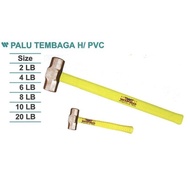 PVC Handle Copper Hammer Size 1kg (2LB) 2kg (4LB)/ 3kg (6LB)/ 4kg (8LB)/ - Wipro Copper Hammer 1 kg 
