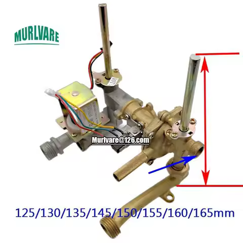 Water Heater Inlet Valve Assembly 125/130/135/145/150/155/160/165mm Water Gas Linkage Valve For VATT