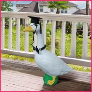 Graduation Outfit for Cement Geese Graduate Costume for Porch Geese Lawn Figurine Decor Clothes Pati