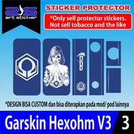 SKIN Garskin Hexom V3 Anodized