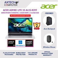 Acer Aspire Lite 15 AL15-61P-R3YF 15.6" FHD Laptop Light Silver ( R5-8640HS, 16GB, 512GB SSD, ATI, W