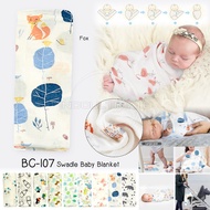 KATUN Baby Leon - Muslin 100% Cotton Swaddle Baby Newborn Blanket Bc-107