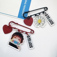 G-DRAGON [ bermensch] Acrylic Brooch Pendant Pin Gwang Zhilong Jewelry Merchandise