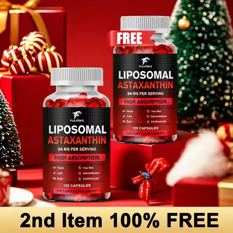 Double Strength Astaxanthin 24mg Capsules - Maximum Cellular Protection, Brain Health & Anti-Inflamm