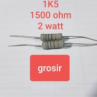Resistor 1K5 1500 Ohm 2W 2Watt 2 W 2 Watt Resistor Wholesale
