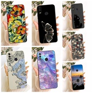 Tecno Camon 11 CF7 CF7k Casing Tecno Camon 11 Pro CF8 Cover Fashion Cartoon Cute Funny Painted Silic
