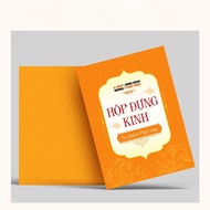 Sutra box, Sutra notebook lined with high quality gold silk - An Phuoc