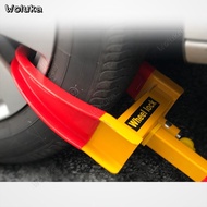 ที่ล็อคล้อรถยนต์ 9 รูแกนทองแดงป้องกันการโจรกรรมล็อคหนา Heavy Duty Car Wheel Lock Clamp Boot Tyre Cla
