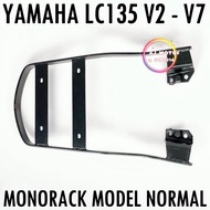 ☸YAMAHA LC135 V1 V2 V3 V4 V5 V6 V7 V8 V9 FI RACK 2 MONORACK HEAVY DUTY  ADJUSTABLE LC TAPAK J TOP BO