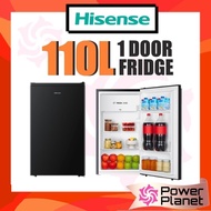 Hisense 110L Single Door Fridge RR120D4ABN1 1 Door Black / Morgan MRF-M7110SD 101L Reversible 1 Door