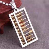 Kalung Sempoa Pria Wanita / Kalung Rantai + Liontin Sempoa Silver Gold Unik Keren Fashionable / Vint