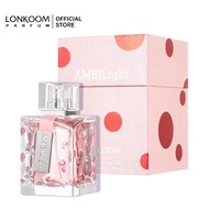 LONKOOM Minyak Wangi Perfume Ambilight Pink/Yellow EDP untuk wanita Floral-Fruity Women Gift Set (10