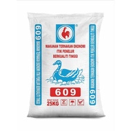 25 KG DEDAK ITIK 609 duck feed