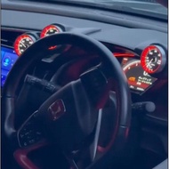 CIVIC Type R FK8/FK7/FC SEEKER STYLE METER HOLDER FULL SET (3 pcs)