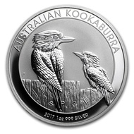 2017 Perth Mint Australia Kookaburra 1 oz .999 Silver Coin BU 1oz
