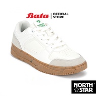 Bata บาจา by North Star รองเท้าผ้าใบสนีคเกอร์แฟชั่น แบบผูกเชือก ดีไซน์เท่ห์ สำหรับผู้หญิง สีฟ้า 5209116 สีขาว 5201116