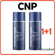 CNP Homme Lab All-in-One Fluid, 120ml, 1+1, Korean men’s skin care, DS