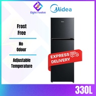 [FAST DELIVERY] MIDEA Refrigerator 200L/240L/280/330L 2 Door Fridge | Peti Sejuk