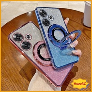 Casing Poco F6/ Poco F6Pro/ Poco F5/ Poco F5Pro/Poco C65/ Poco C40 Folding Stand Phone Case ZJSF