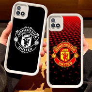 G-67 Man United FC Casing for Realme C11 2021 C20 C20A Black and white