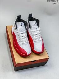 耐吉 Nike Air Jordan 12 Retro OVO "Playoffs" 季后賽 籃球鞋 白紅