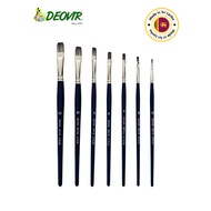Deovir Oil & Acrylic Brush Bright 1901-B U-PLUS | U-Shape Synthetic Filament | Artist Paint Brush
