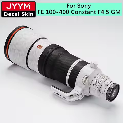 Lens Sticker For Sony FE 100-400mm Constant F/4.5 GM OSS Decal Skin Vinyl Wrap Protective Film Coat 