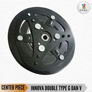 CENTER PIECE CENTERPIS KOPLING PULLY AC MOBIL TOYOTA INNOVA TYPE G & V - SUKU CADANG MOBIL
