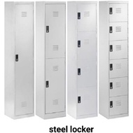 Steel Locker Closet Cupboard Cabinet Home Office Storage Furniture Alamri Baju Pakaian Besi Kabinet 