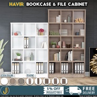 [JJ Furniture DIY] Havir Bookcase Bookshelf File Cabinet Storage Shelf | Rak Kabinet Almari Buku Fai