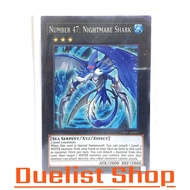 Number 47: Nightmare Shark (N) Monster Water Rank3 [Sea Serpent/Xyz/Effect] Set CR05-AE089 Yu-Gi-Oh 