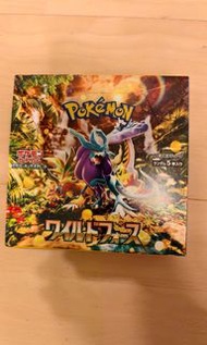 （全新）Pokemon寶可夢 朱&紫卡牌遊戲擴充包 狂野之力 日版原盒