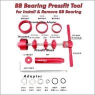 Bikersmaniac Bicycle Bottom Bracket Install and Removal Tools Axle Disassembly for BB86 BB30 BB92 PF30 MTB RB BB Bearing