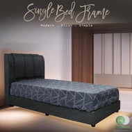 Sampoint _ Moden Queen Divan Bed Frame / Katil Queen Size / Color Grey / Katil Murah + Katil Terkini