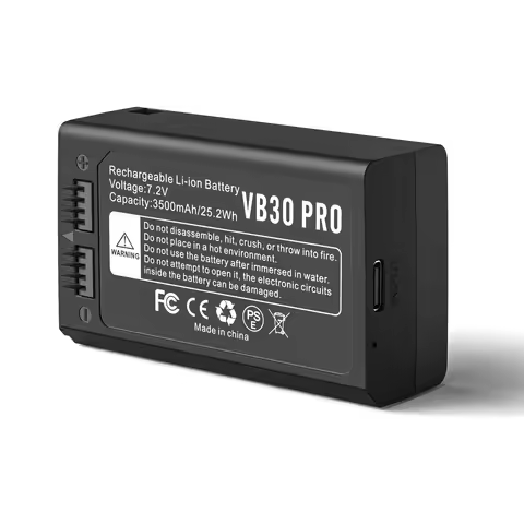 3500mAh VB30 Li-ion Battery Compatible with GODOX VB26 VB26A VB26B V1PRO V1 AD100PRO V860III V850III