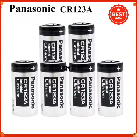 wholesale Original Panasonic 123 Lithium 3V Arlo Camera Battery CR123A CR17345 DL123A EL123A 123A